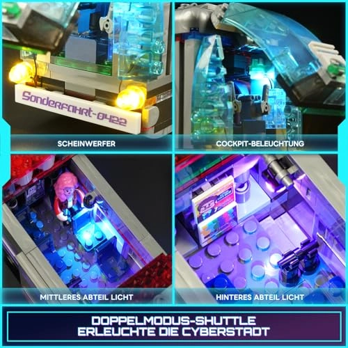 Cyberpunk Future Bus - 605 pcs