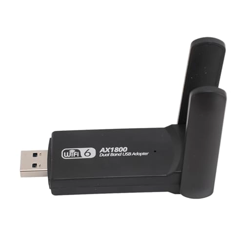 WiFi 6 Adapter - Dual Band 2.4GHz 5GHz USB 3.0 Wireless