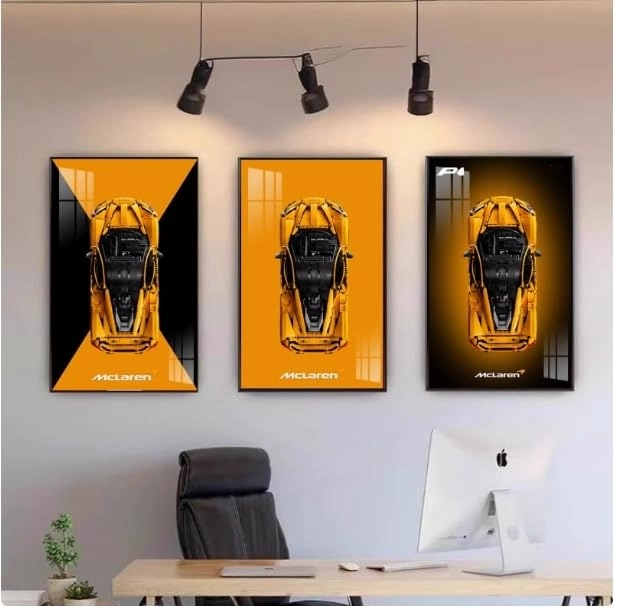 Clear Acrylic Display Wallboard - for Lego Technic 42172 80x50cm