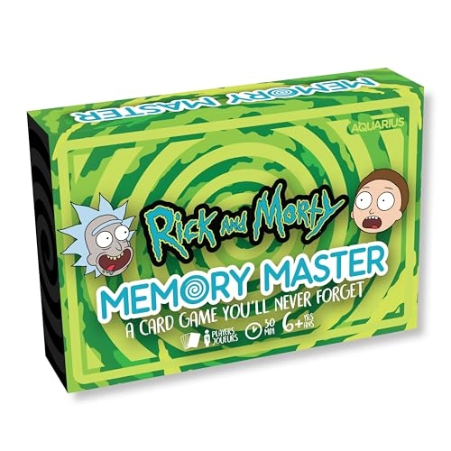 RICK ET MORTY - Jeu de cartes Memory Master - English Kid 1