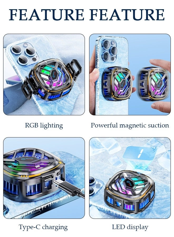 DU4502 - Magnetic Phone Cooler Fits iPhone & Android