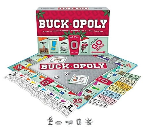 Ohio State Monopoly - Scarlet Gray