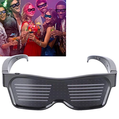 LED Glasses - 200 LED Beads 5-Hour Battery