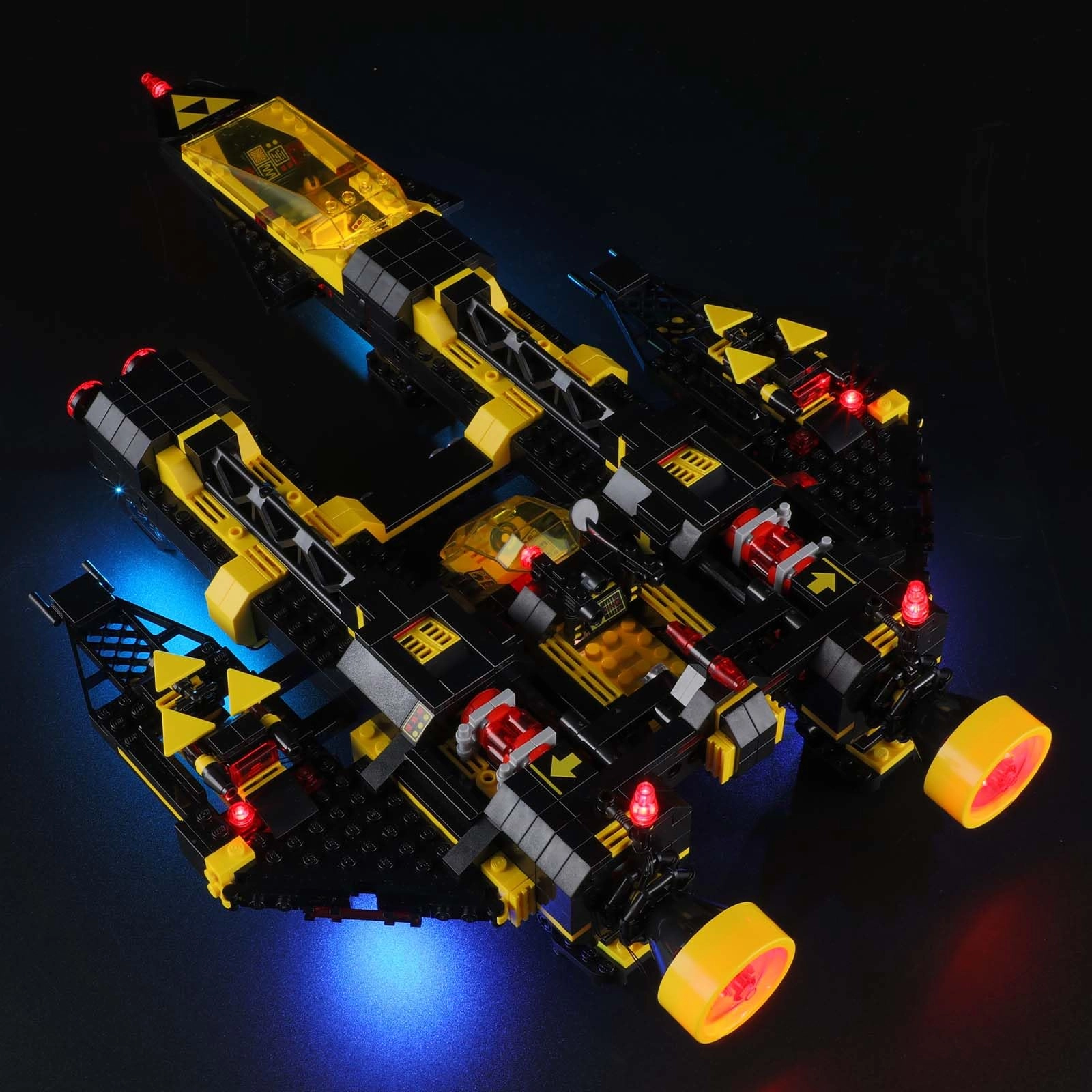 Mililier LED Light Kit for LEGO 10355 Blacktron Renegade - Plastic