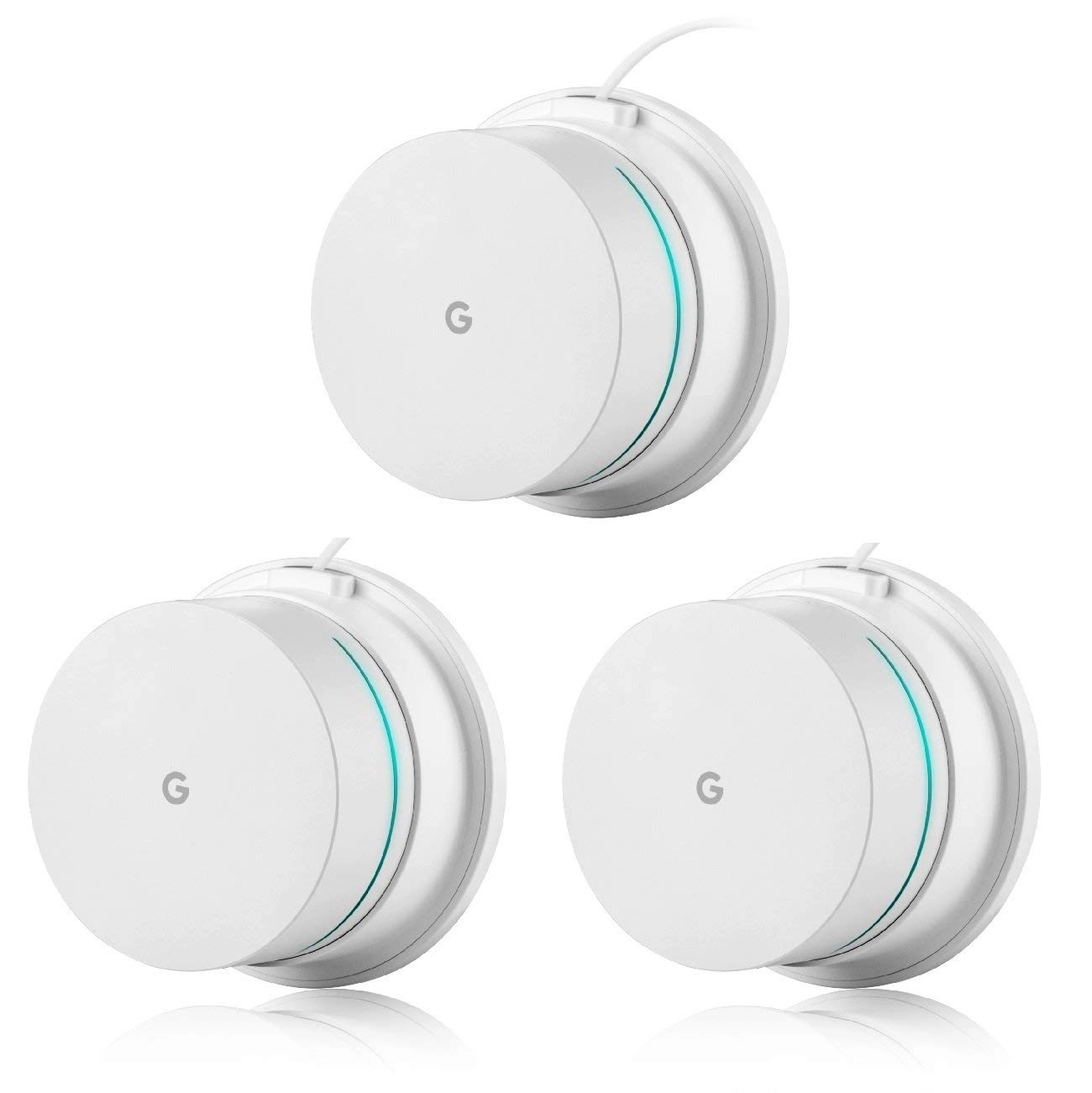 OkeMeeo Google WiFi Wall Mount - 3-Pack Google Wifi 2016 and 2020