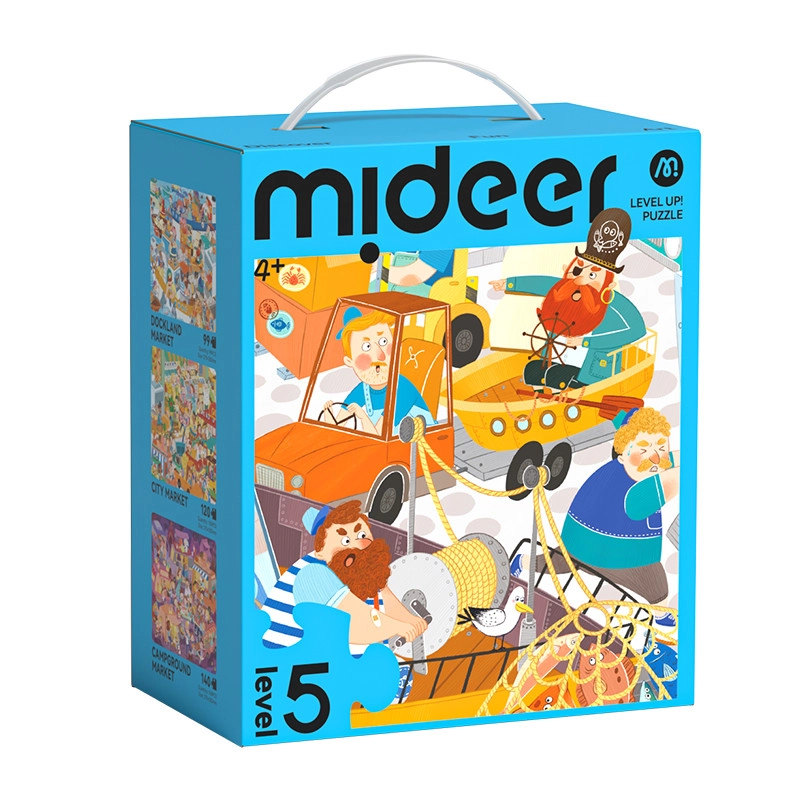 MIDEER Bustling Market 3-in-1 Puzzle (30654455-MD1508) - 359 pcs