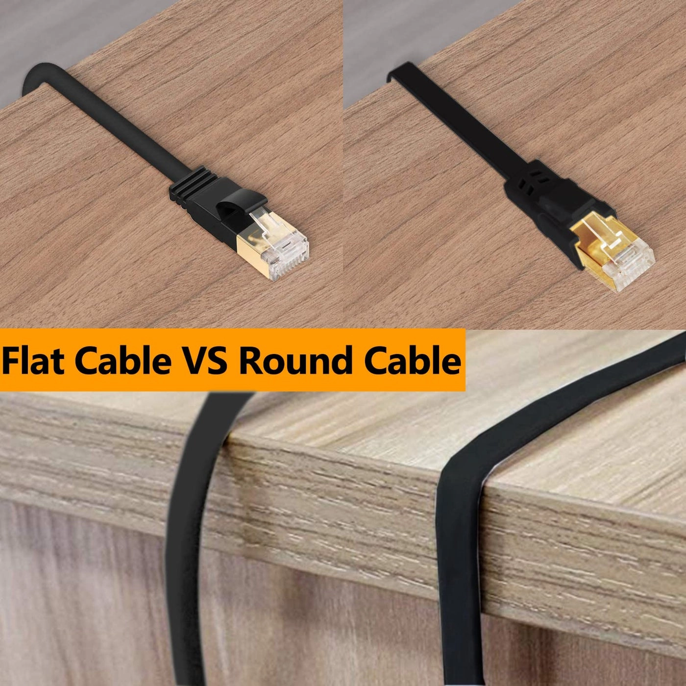 Cat 8 Ethernet Cable - 25 ft