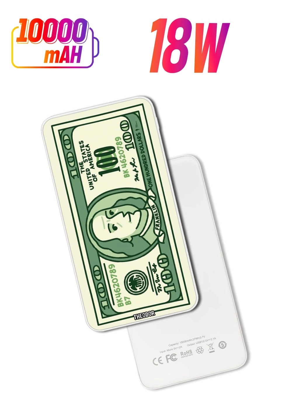 Theodor EX_PPBA127 - 10000mAh