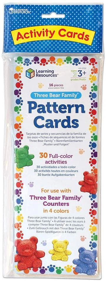 Compare Bears Pattern Cards - 3+ Years 16 piece(s)