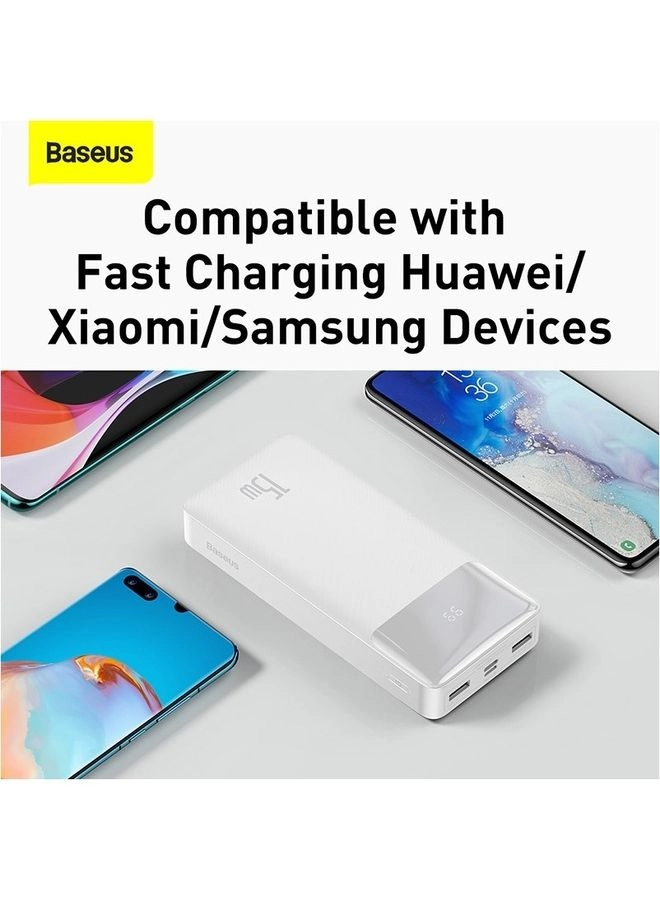 Bipow Digital Display Power Bank - 20000 Watt-hour 15 Watt