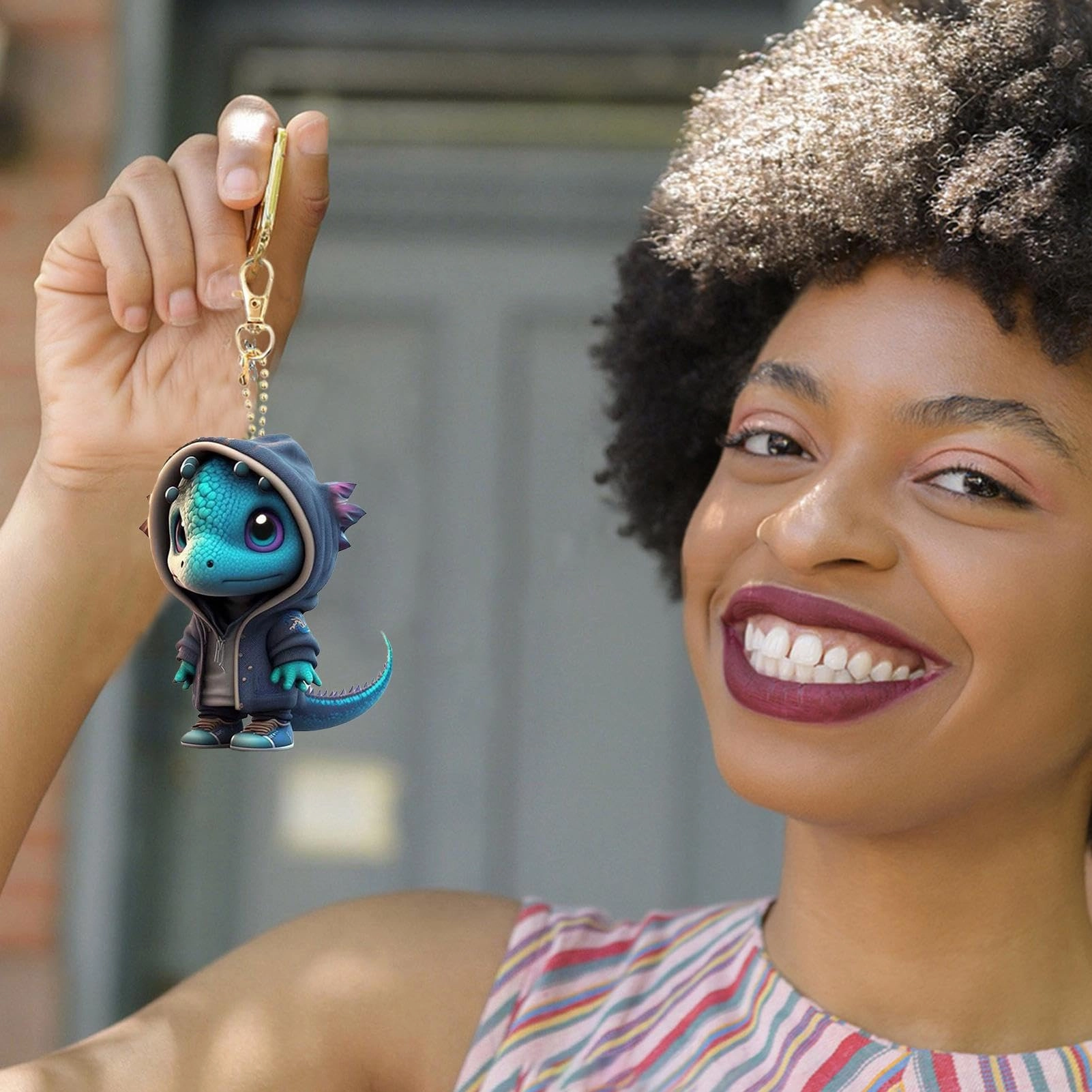 Dragon Keychain - Dinosaur