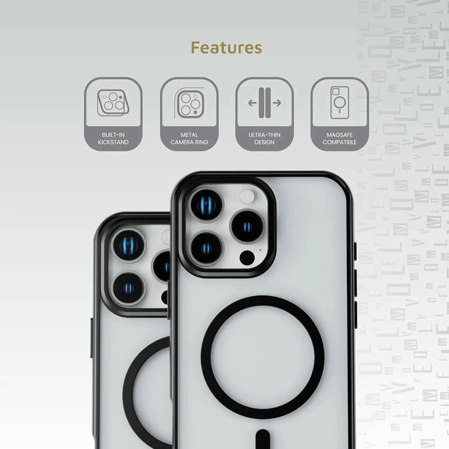 Elio Case with MagSafe for iPhone 16 Pro Max