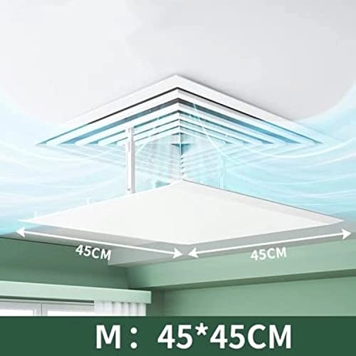 Air Conditioning Windshield Angel - Square 45cm White Cassette