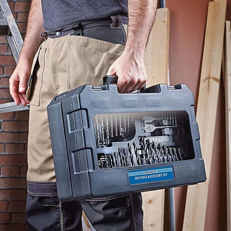 Mixed Drill Bit Set - Carbide 302 piece(s)