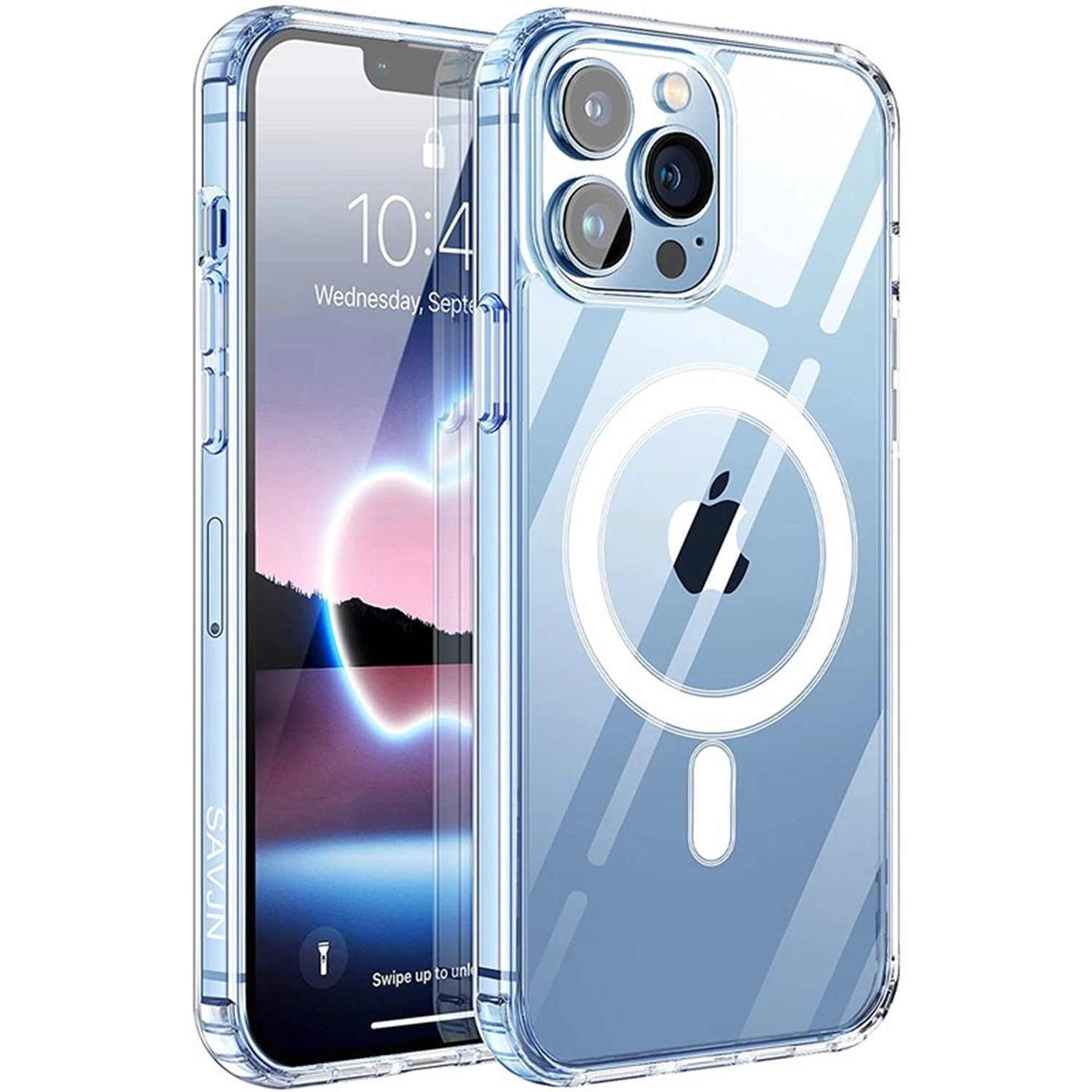 MaxGuard Efficiente Series Magnetic Case - TPU, PC for iPhone 13 Pro Max