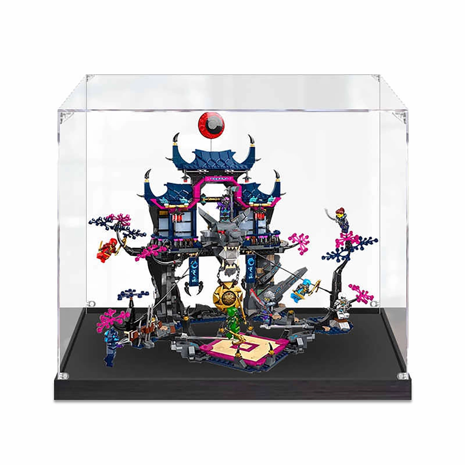 China Acrylic transparent display box - 50 x 30 x 40 cm Black Base 71813