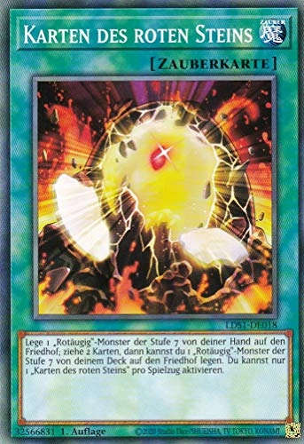Yugioh Cards of the Red Stone LDS1-DE018 - German