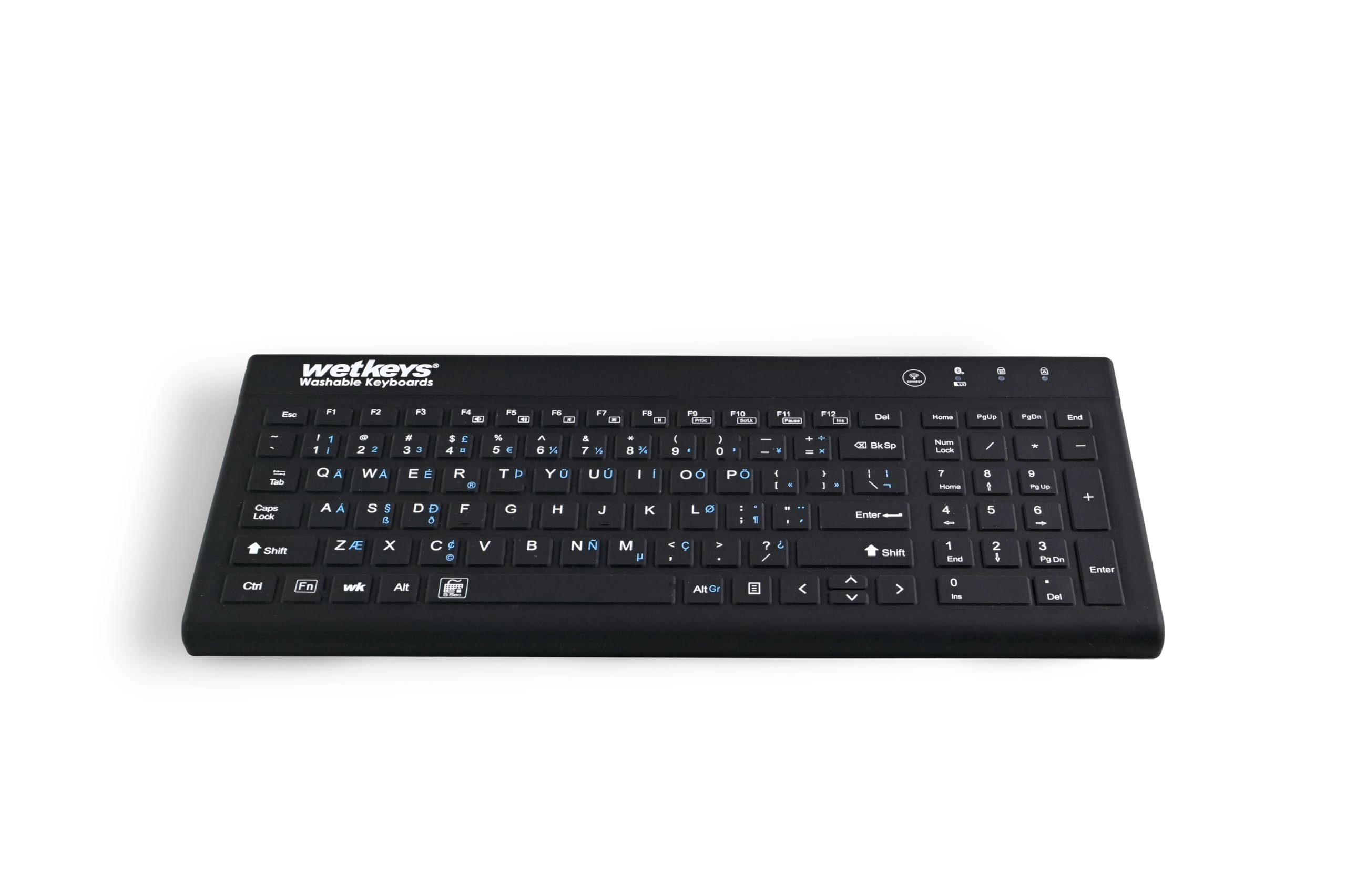 WetKeys Washable Keyboards KBWKRBT99Si - Wireless