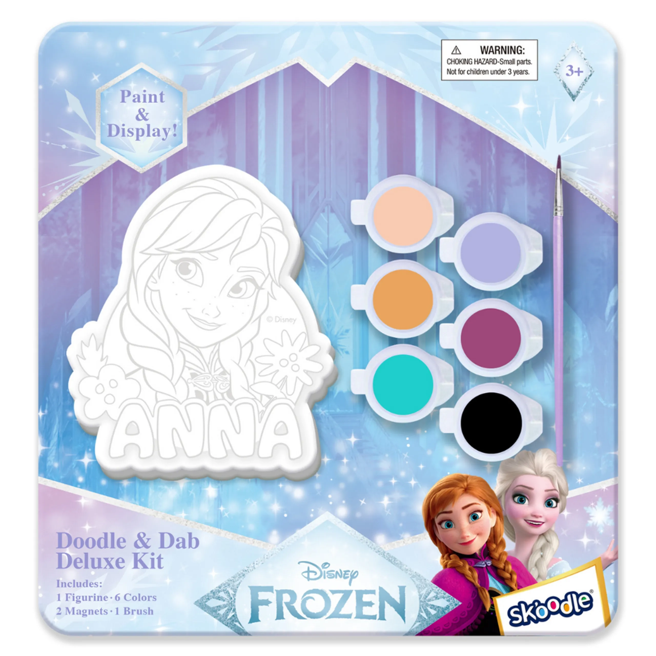 Princess Paint Your Own Anna Figurine Kit - 1Figure