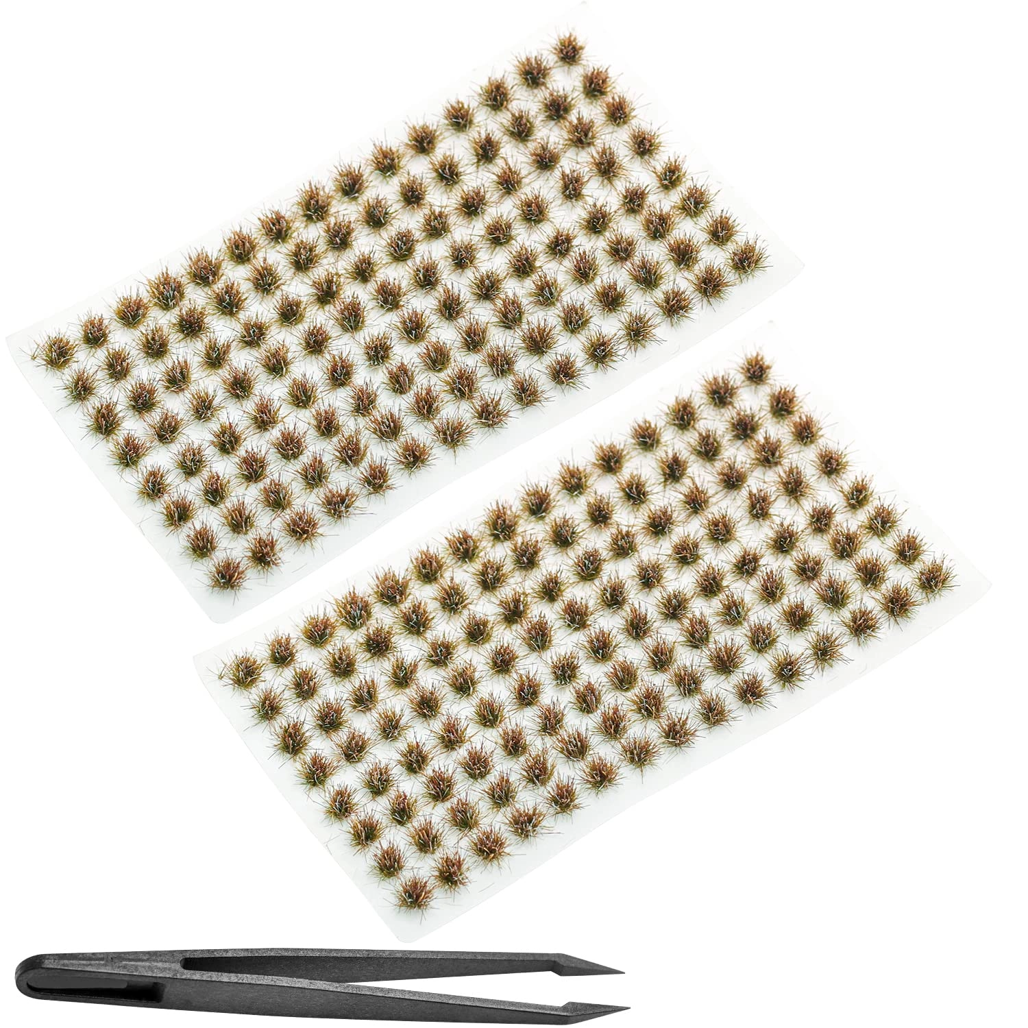 Rileryan Grass Tufts - 208 Pcs 1:35/1:50/1:70/1:87 train railway model