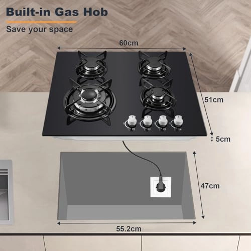 GHG604A-AEB Gas hob