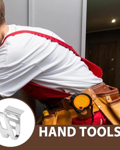 Belt Hook Clips - 2 Pcs Stainless Steel Silver