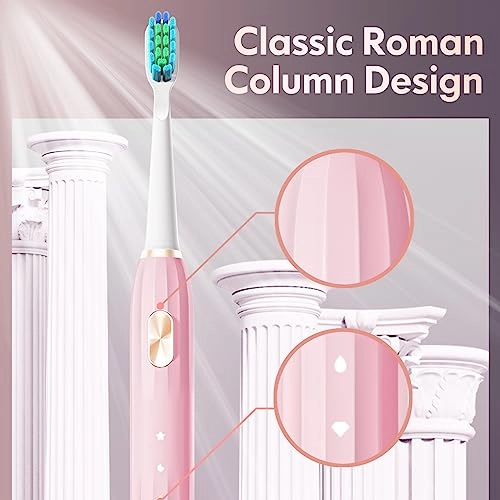 Sonic Toothbrush - 5 Cleaning Modes 9 Brush Heads