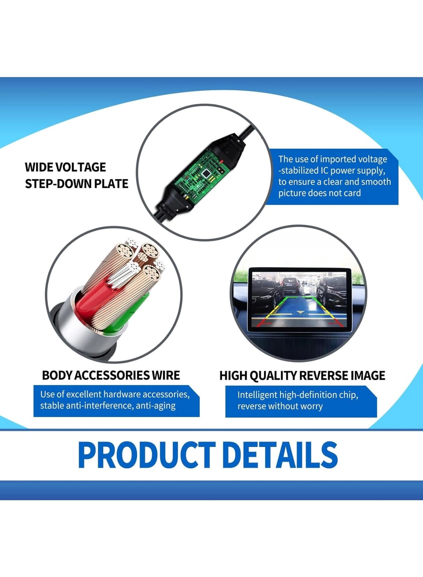 Car Reversing Camera - Night vision