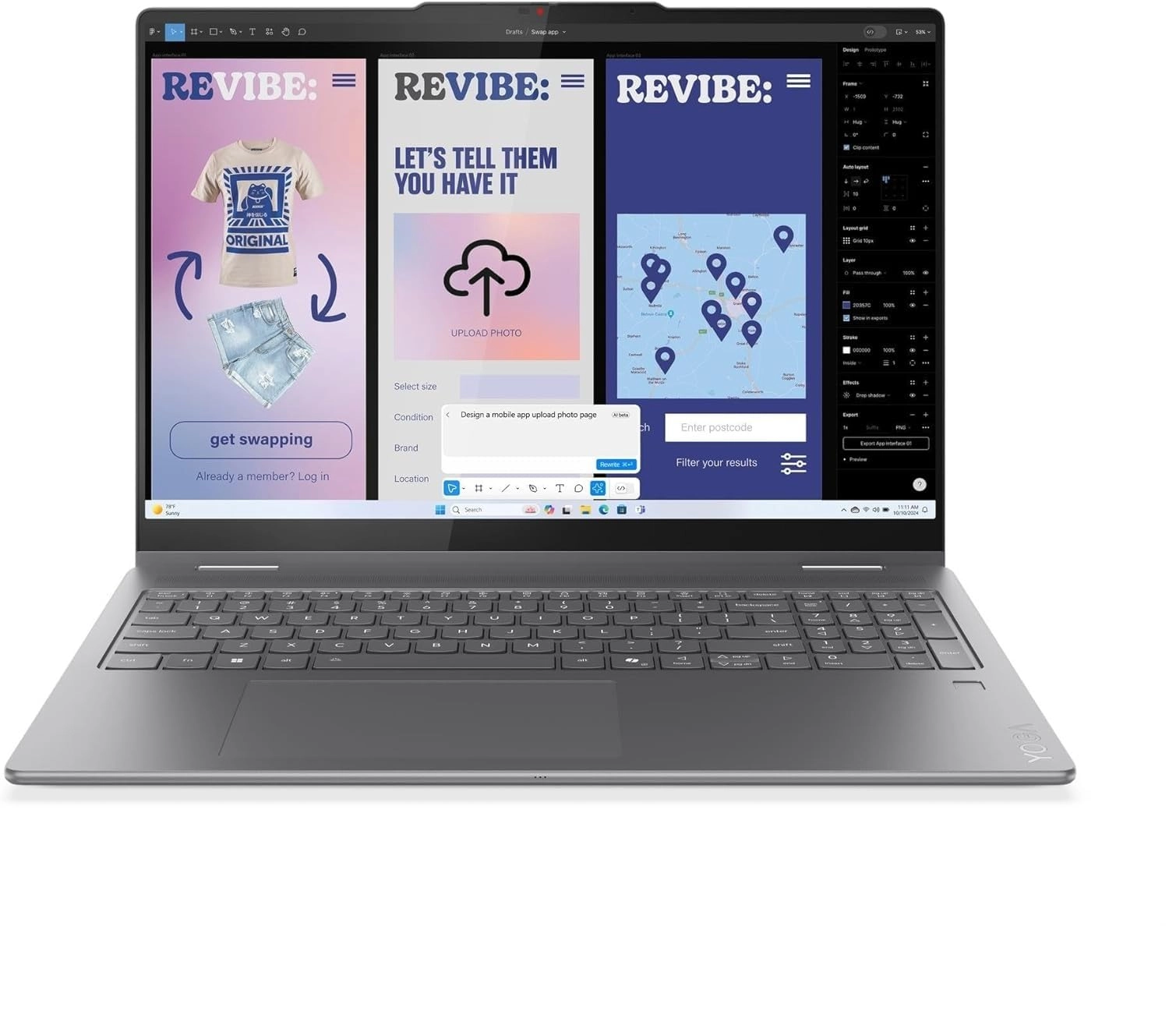 Lenovo Yoga 7 16ILL10 - 16'' Core Ultra 5 226V 16GB DDR5 1TB SSD