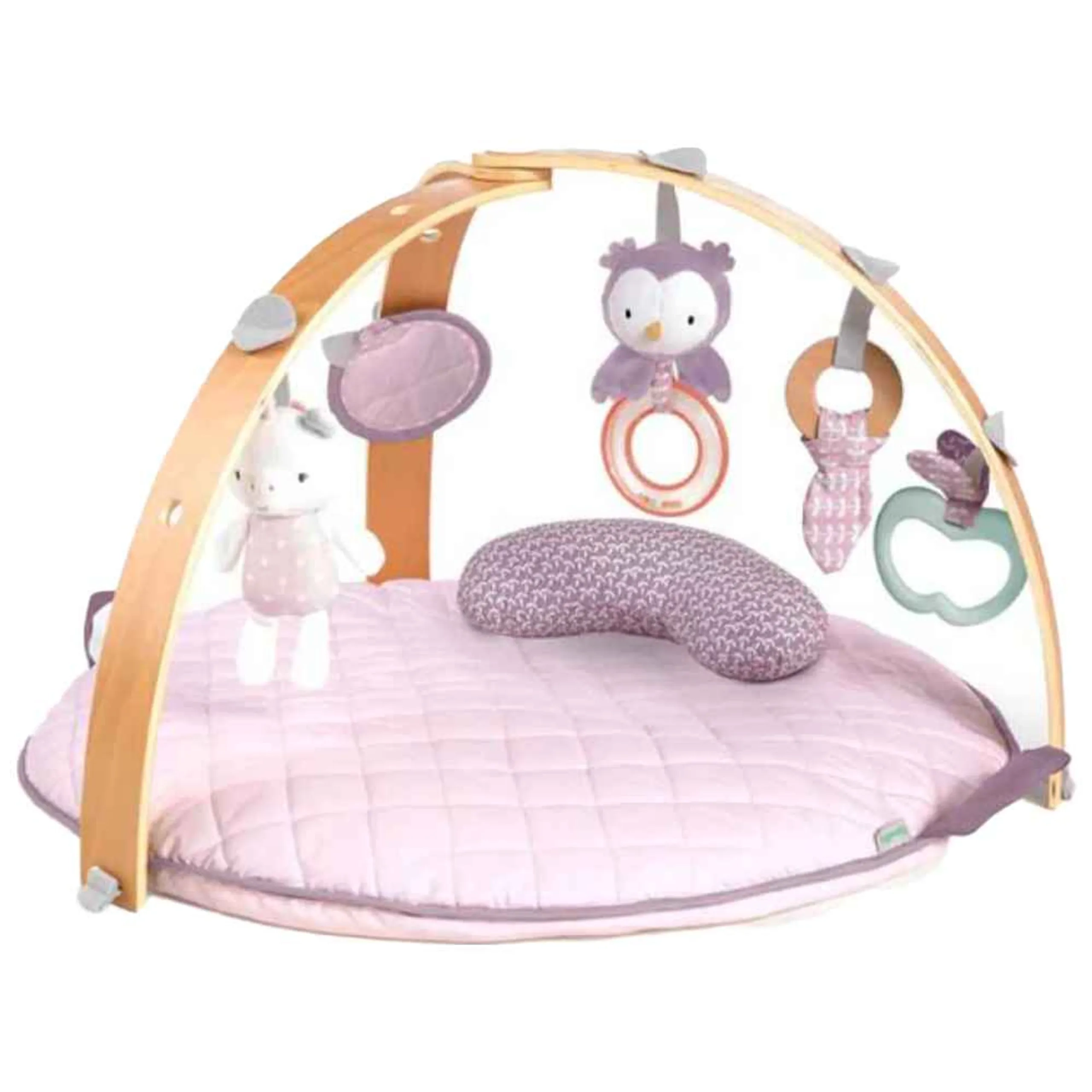 Ingenuity Every Season Plush Lambswool Play Gym - 0 months