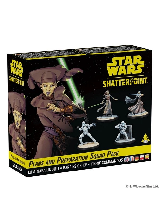 Star Wars Shatterpoint: Plans and Preparation SQUAD PACK