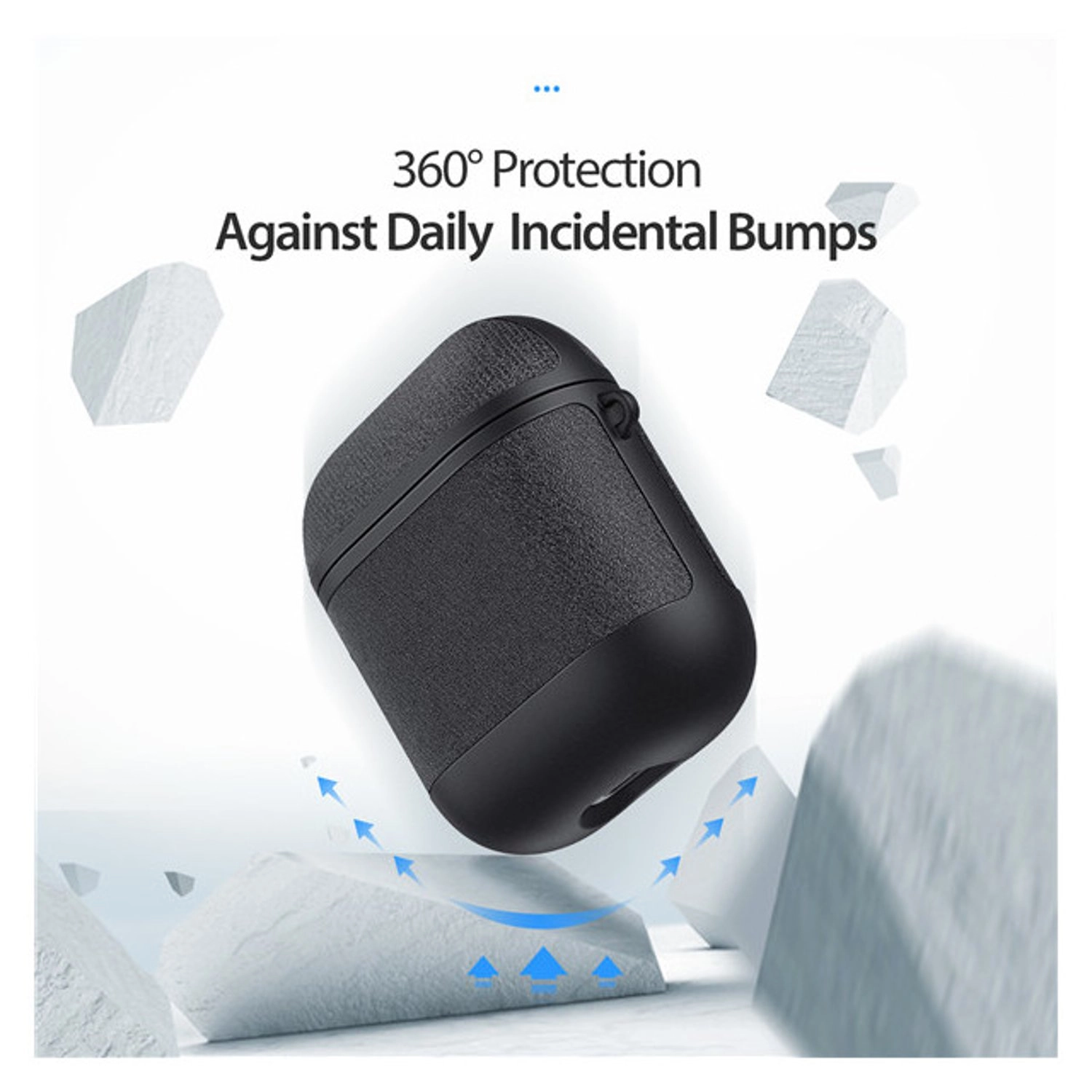 Domo Series Case - PU + TPU Case Cover for Airpods 2/ 1