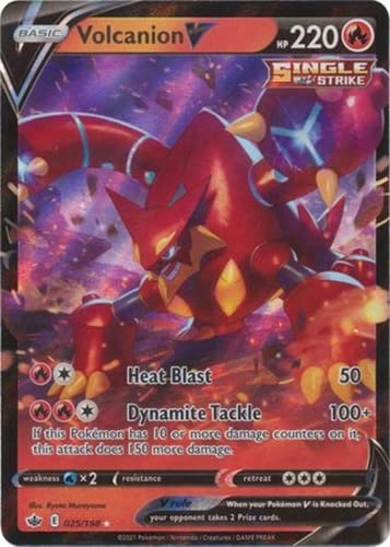 Pokemon USA, Inc. Pokemon Volcanion V 025/198 - Chilling Reign