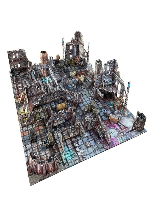 Modular Tabletop 3D Gaming Sci-Fi Terrain - 179 pieces 28mm-35mm Starfinder Warhammer 40,000 Stargrave Deadzone Aliens Star Wars
