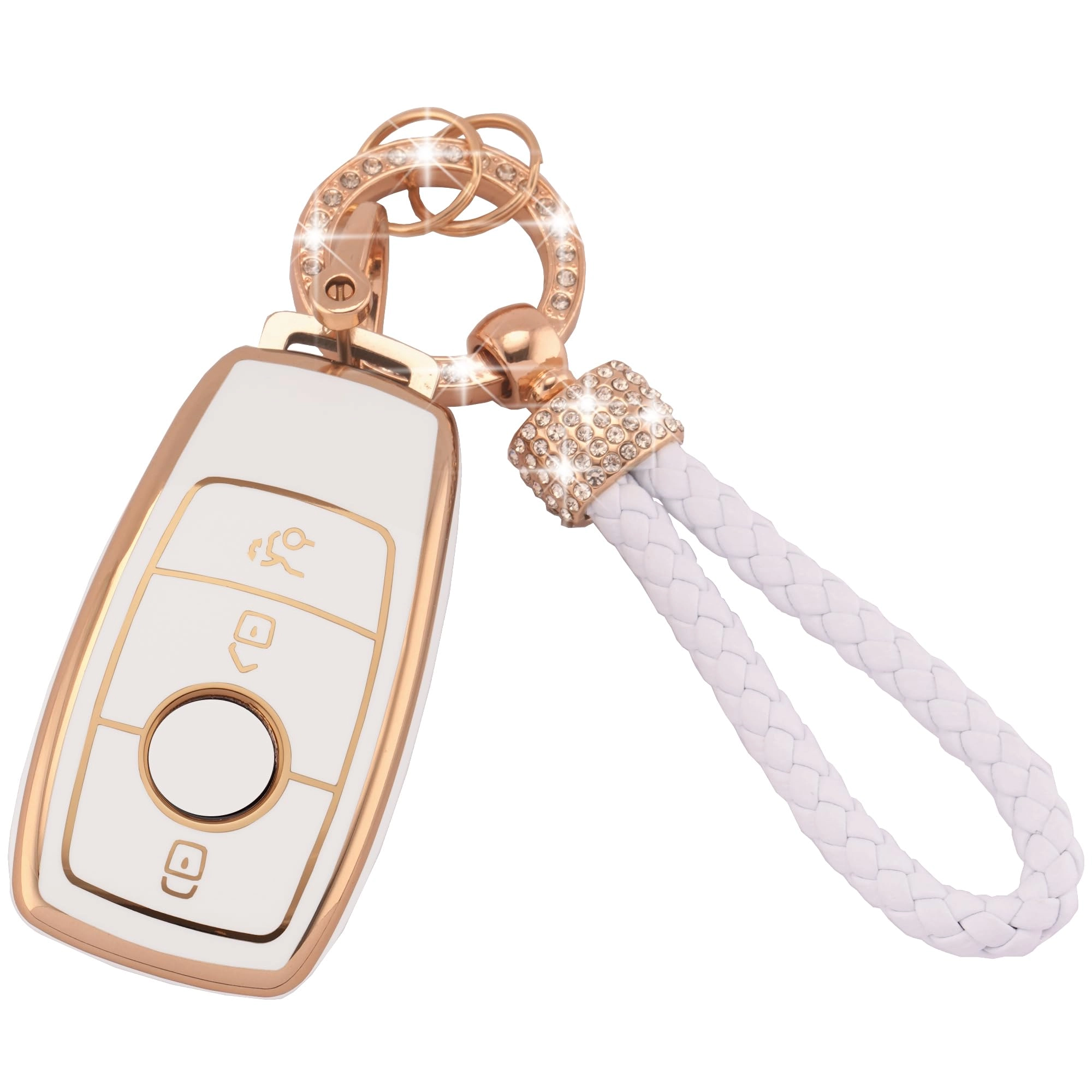 koaudb Car Key Case - Thermoplastic Polyurethane (TPU) Universal Fit