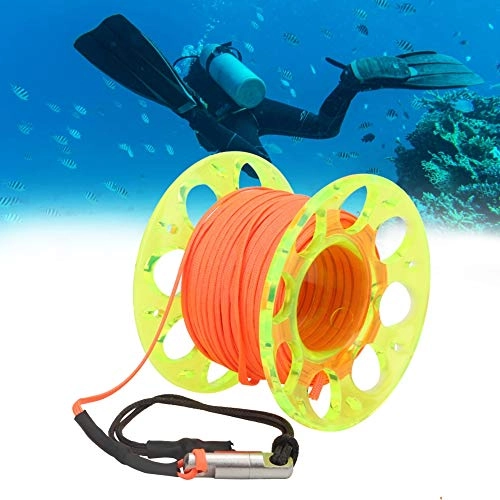 Diving Finger Coil - 15m stainless steel hook