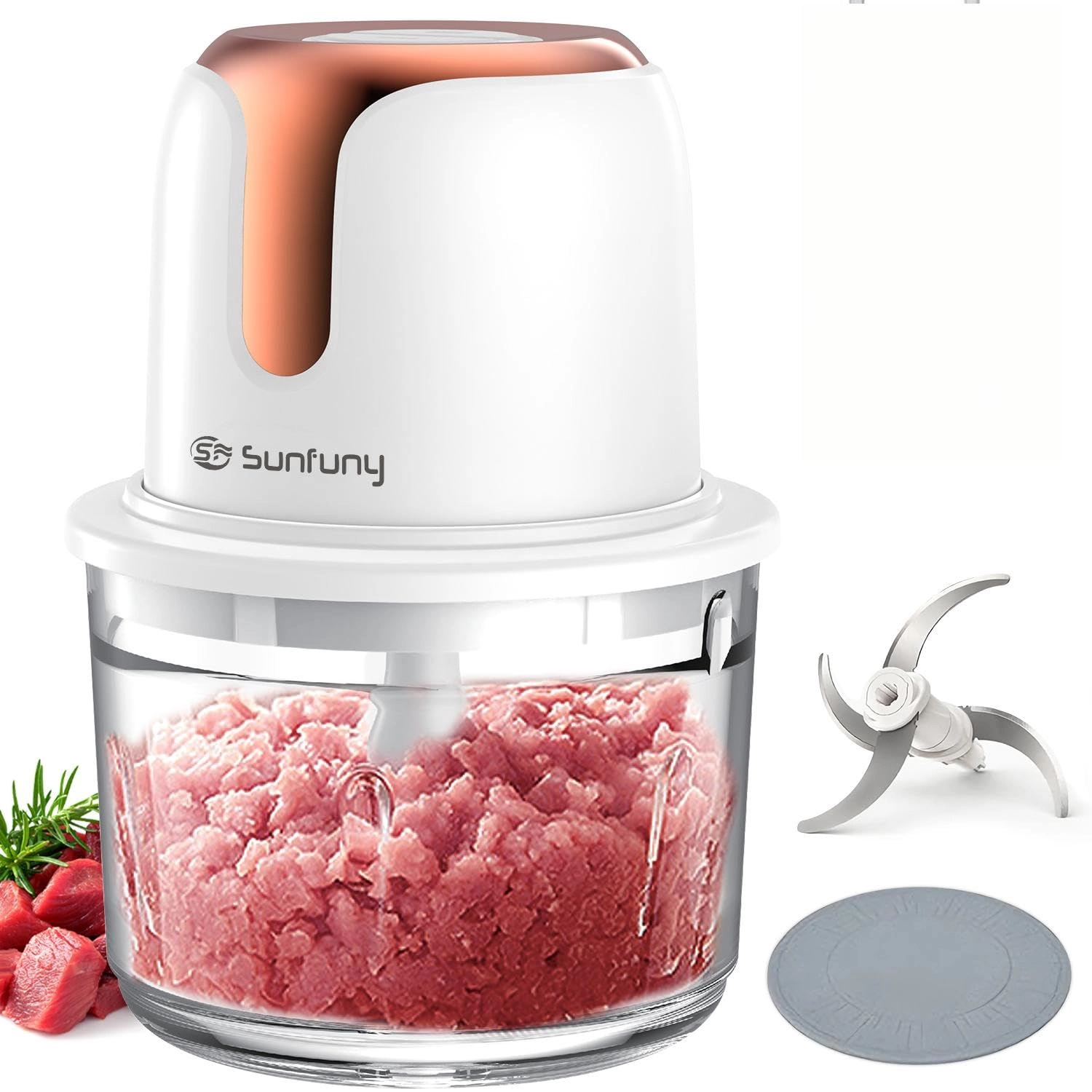 SF SUNFUNY Food Processor - 1.2L 180 watts