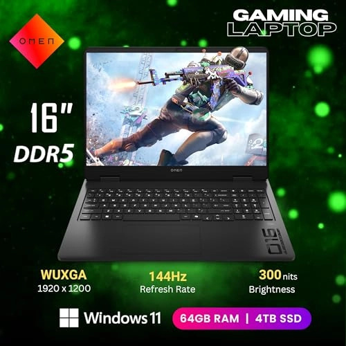 OMEN 16 - 16'' Ryzen 9-8940HX 64GB DDR5 2TB SSD