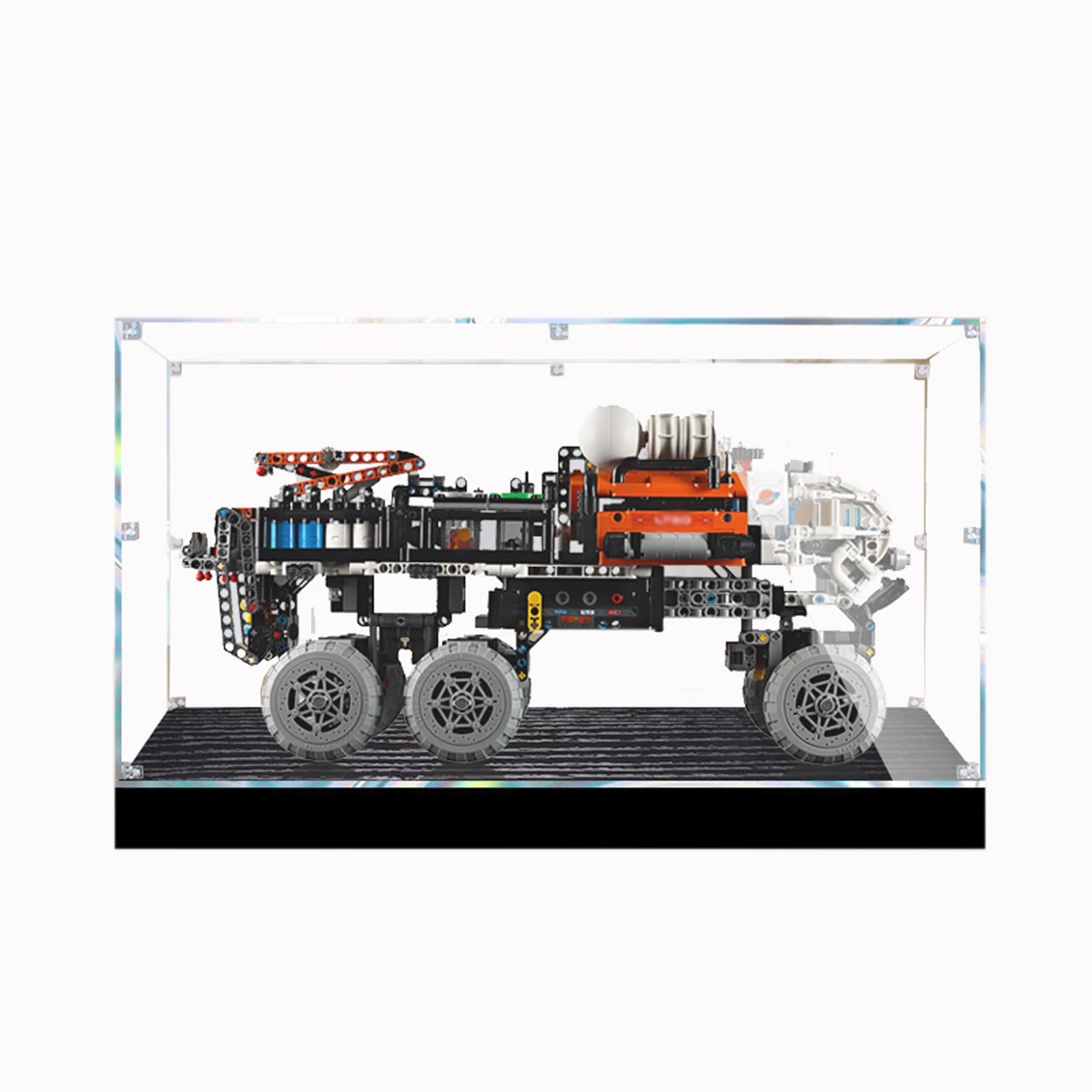 TIANQING Acrylic Display Case for Lego 42180 - 50 x 25 x 30 cm 3MM