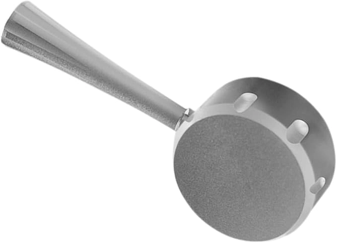 Luxshiny Steam Lever Knob - Silver Aluminium Alloy