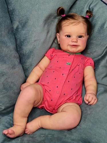 Reborn Baby Doll - 20 Inch Silicone Vinyl Girl Ages 3+