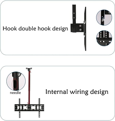TV Ceiling Mount - 80kg 37-85 inch