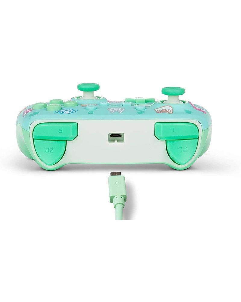 Enhanced Wired Gaming Controller - Animal Crossing Nintendo Switch