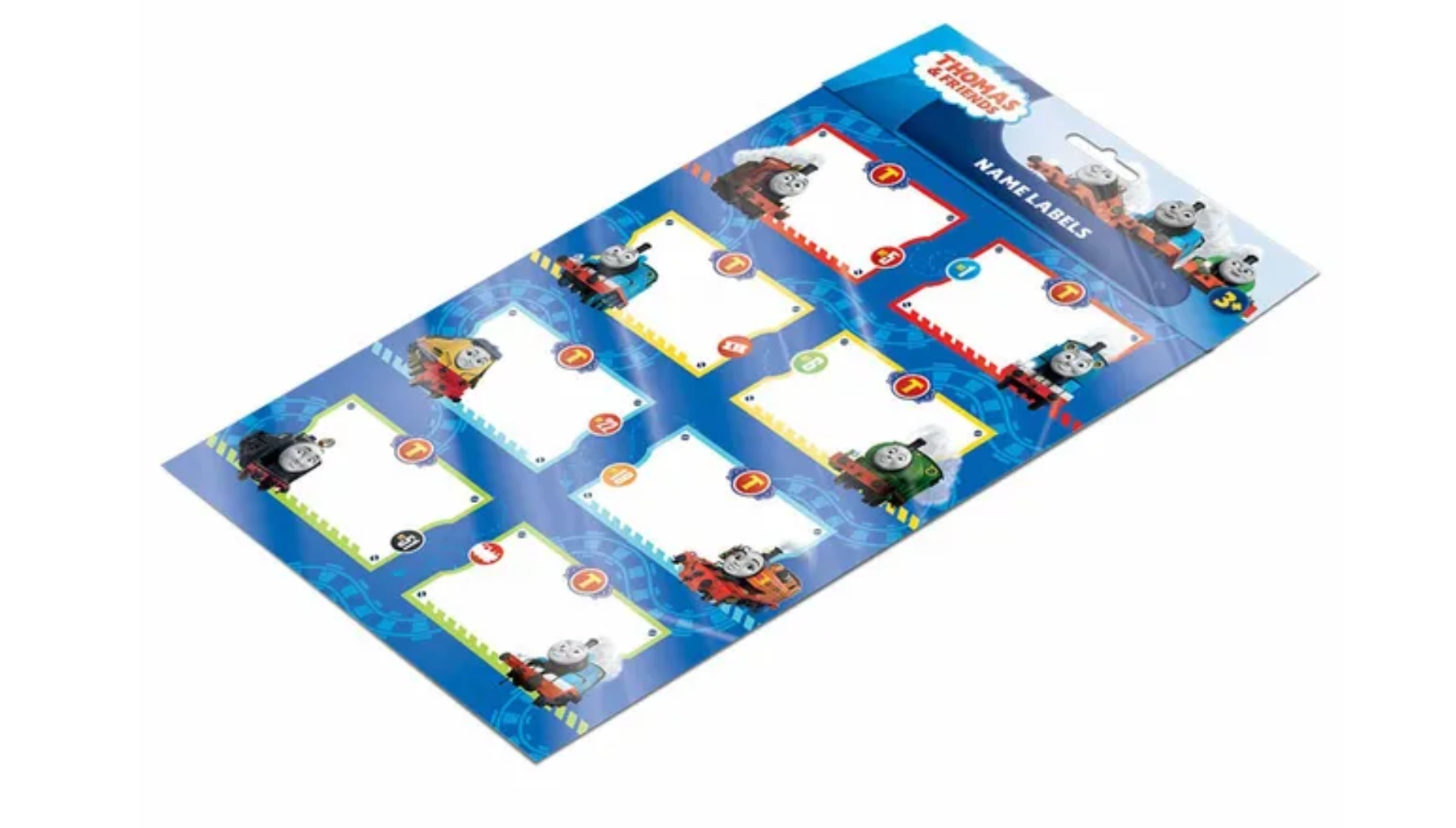 Thomas and Friends Name Label A4