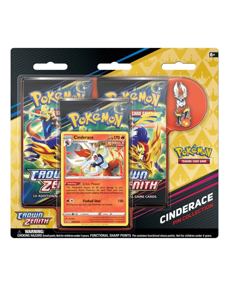 Zenith Pin Blister Pack - Promo Card 3 Booster Packs