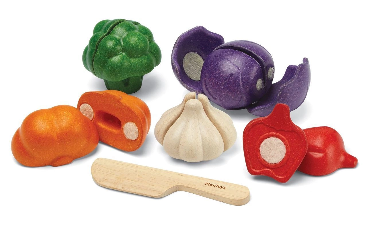 Fruit & Vegetable Play Set - 3 +
