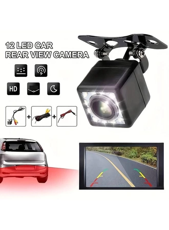 Generic Flush Mount Backup Camera - Night Vision 480P HD