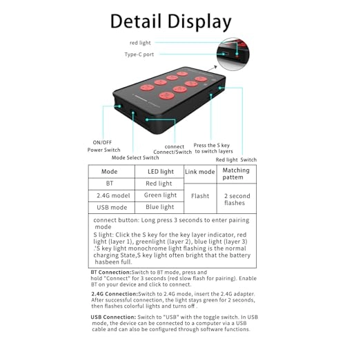Custom Palm Keyboard - Wired/Wireless