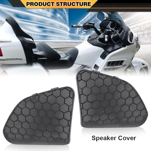 Speaker Guard Covers - Compatible with Honda GL1800/A Goldwing 2001-2005 2Pcs Black