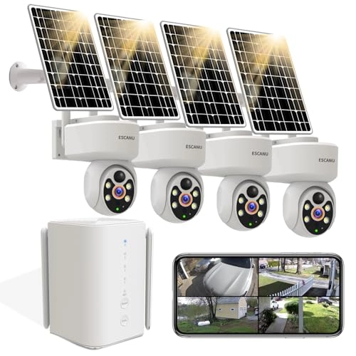ESCANU Wireless Home Security Camera 2K